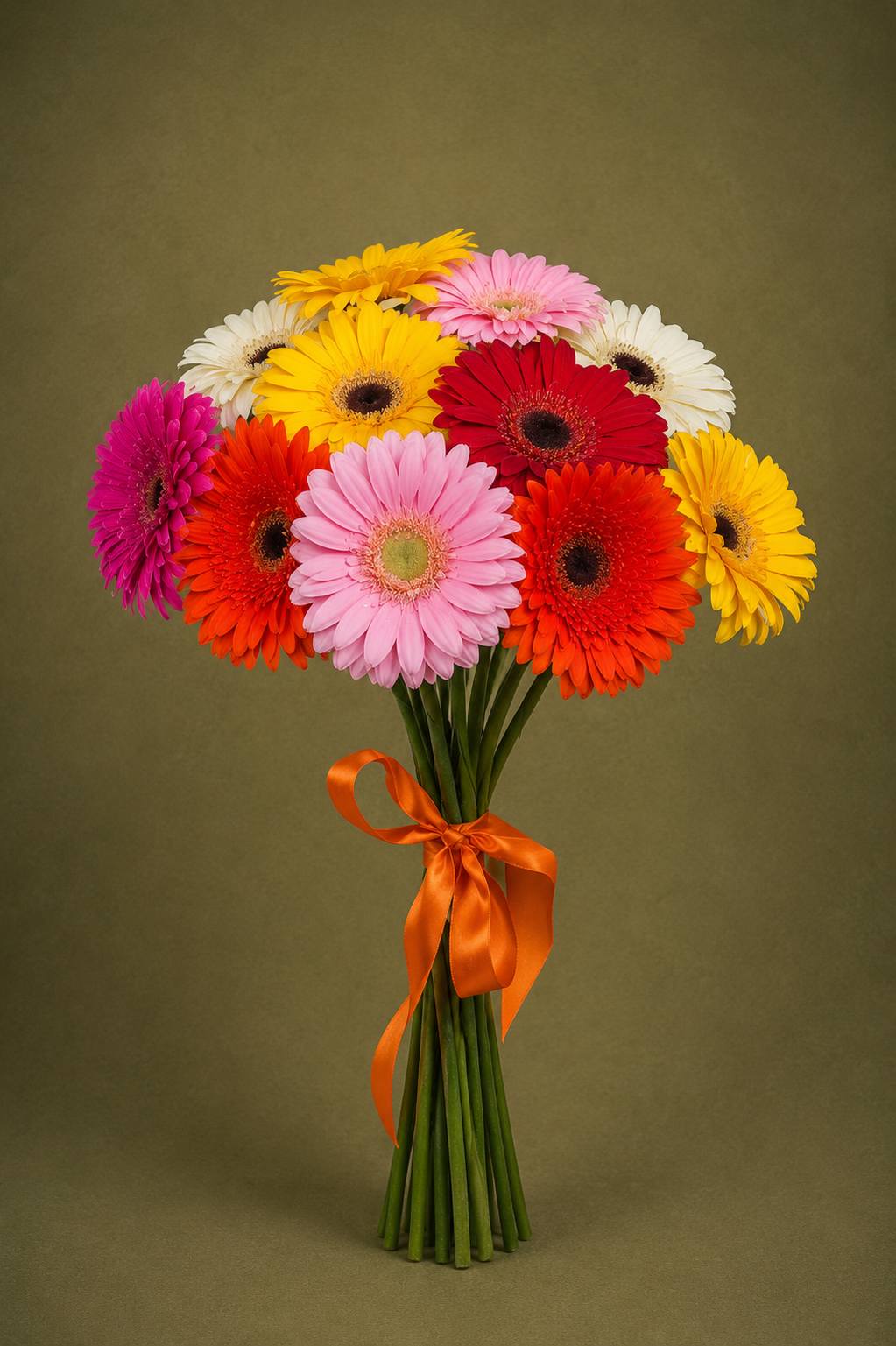12 Gerbera